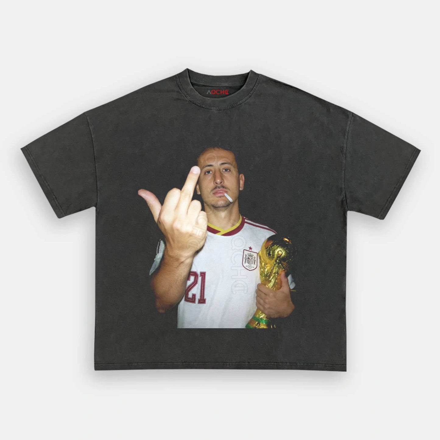 Spain Football Style Tee V1.8 - AQCHIC