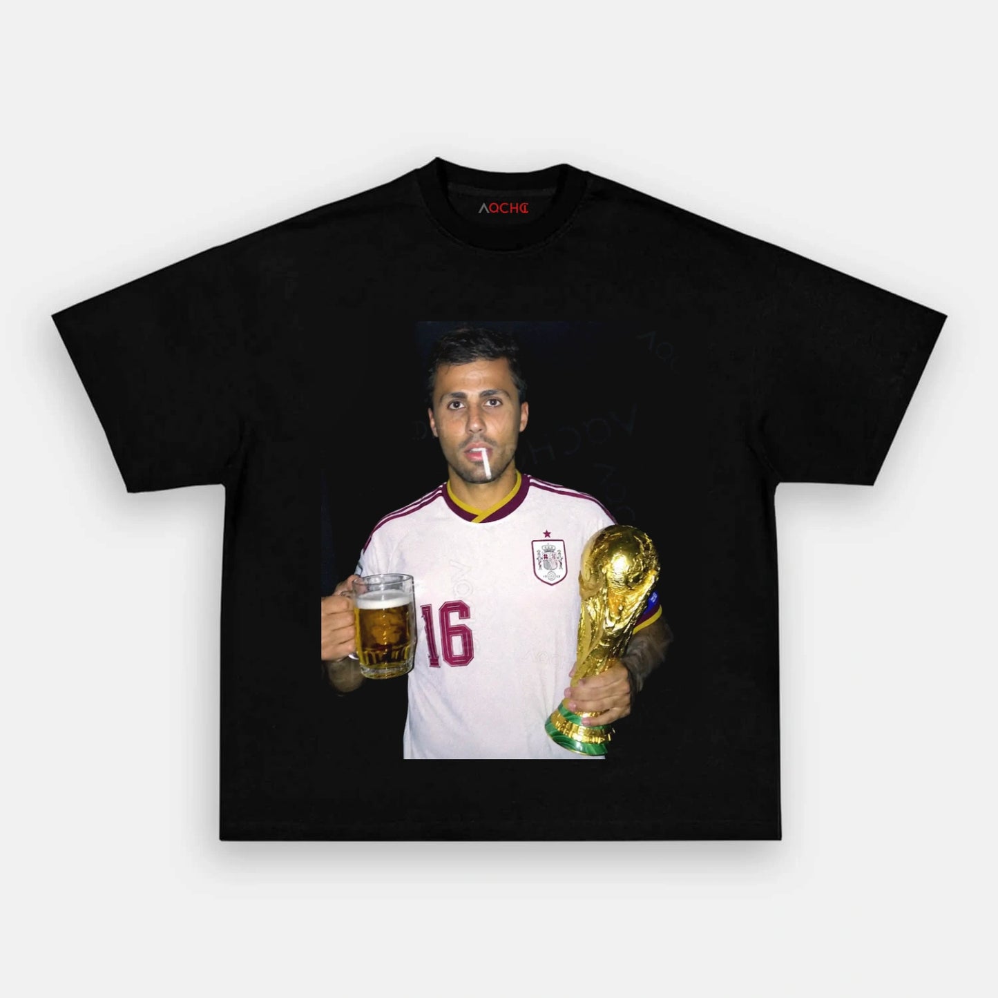 Spain Football Style Tee V1.9 - AQCHIC