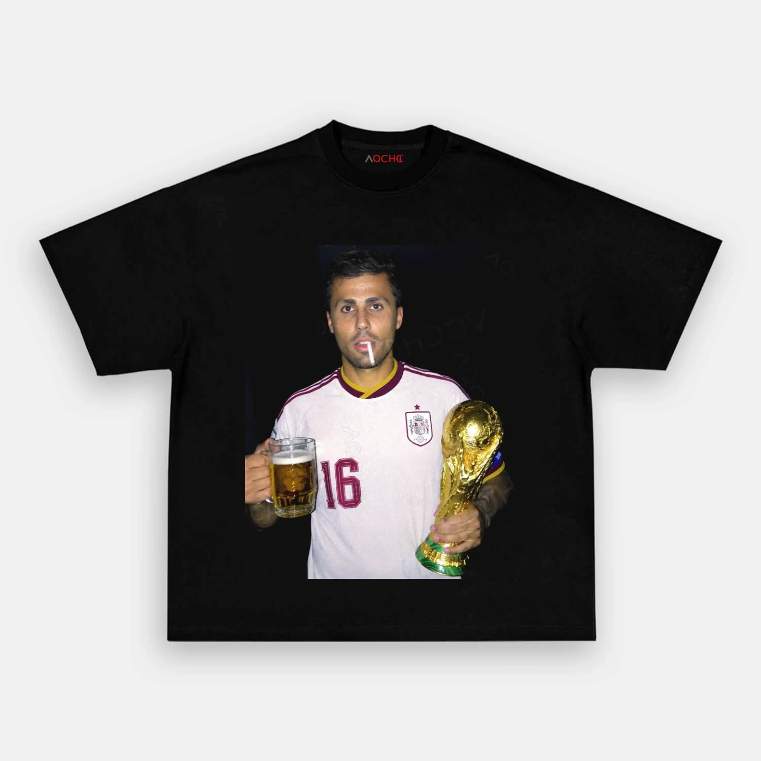 Spain Football Style Tee V1.9 - AQCHIC