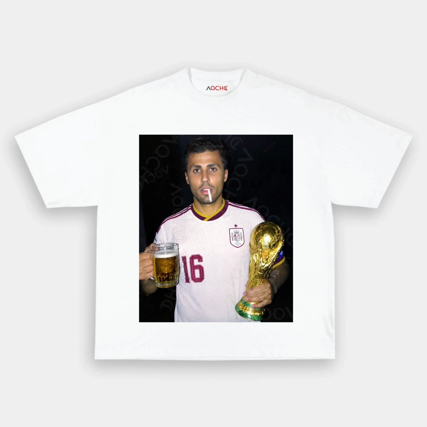 Spain Football Style Tee V1.9 - AQCHIC