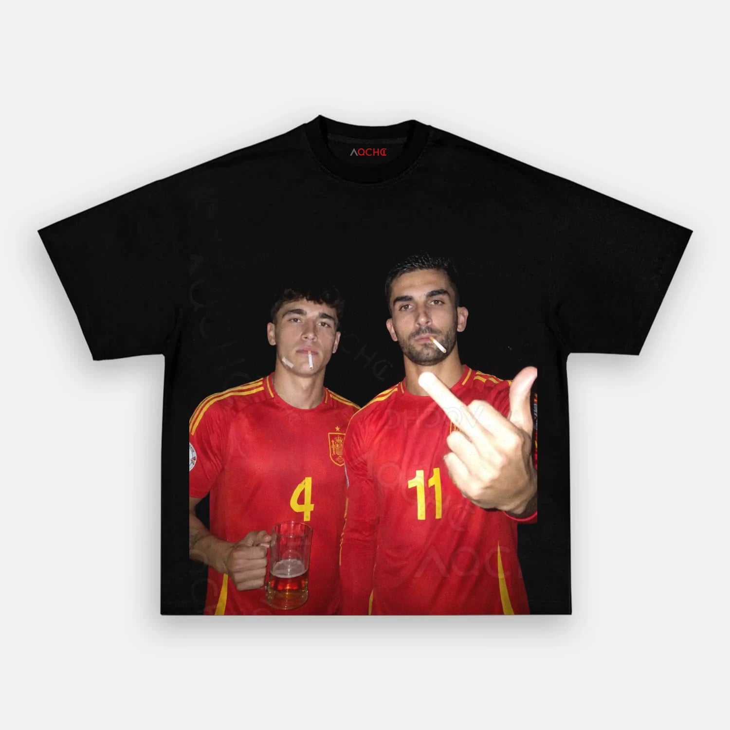 Spain Football Team Tee 6 - AQCHIC