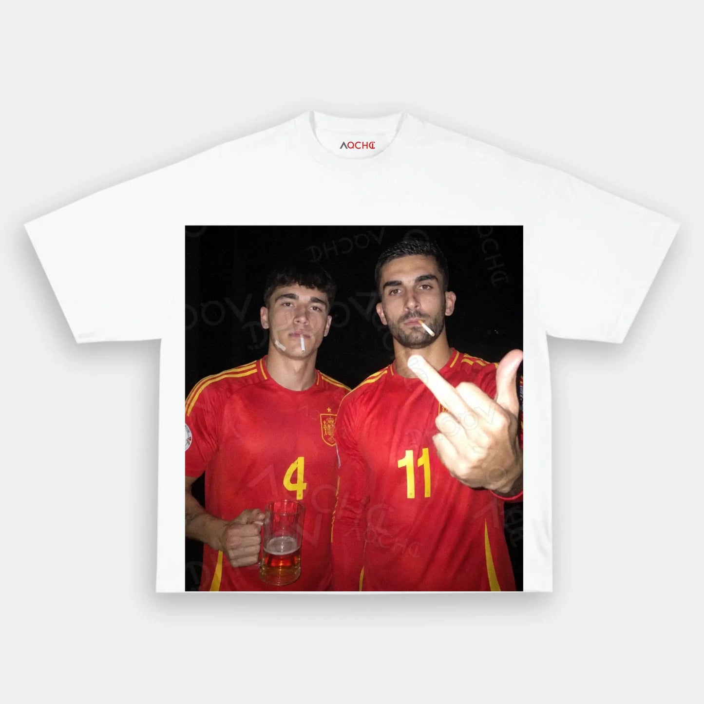 Spain Football Team Tee 6 - AQCHIC