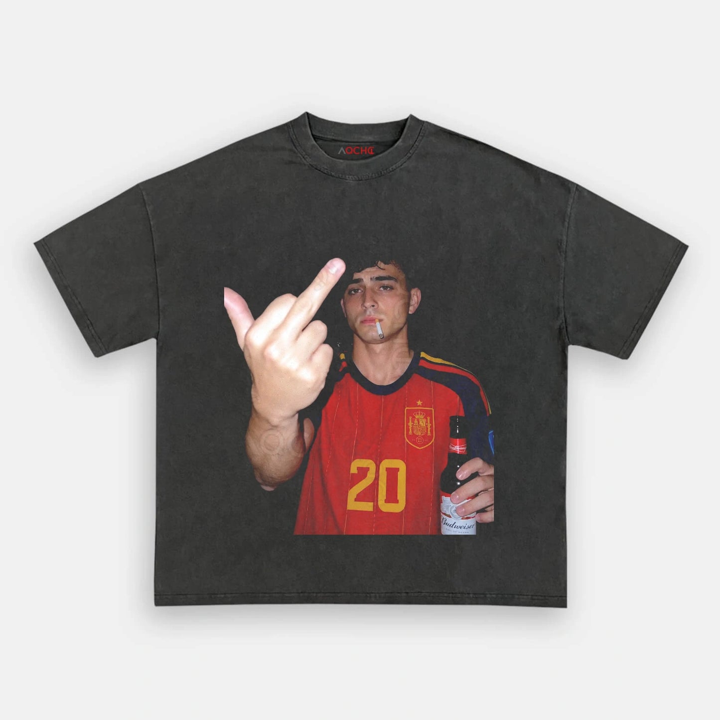 Spain Soccer Style Tee 1 - AQCHIC