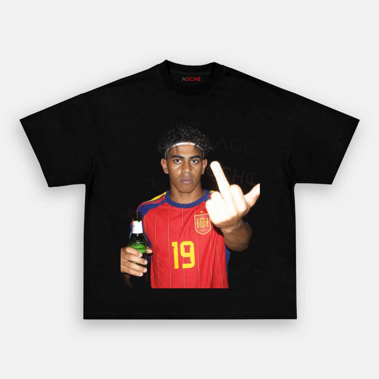 Spain Soccer Style Tee 4 - AQCHIC