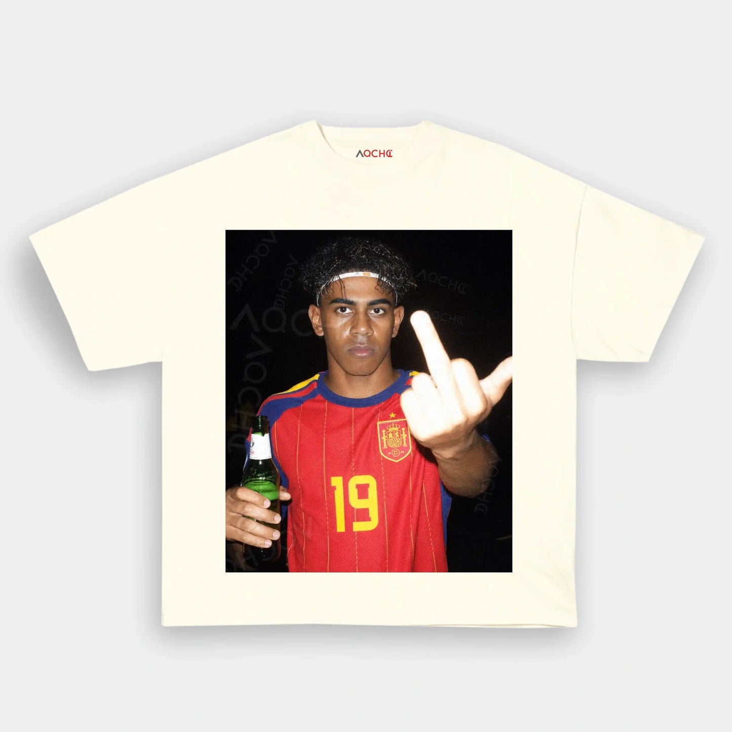 Spain Soccer Style Tee 4 - AQCHIC