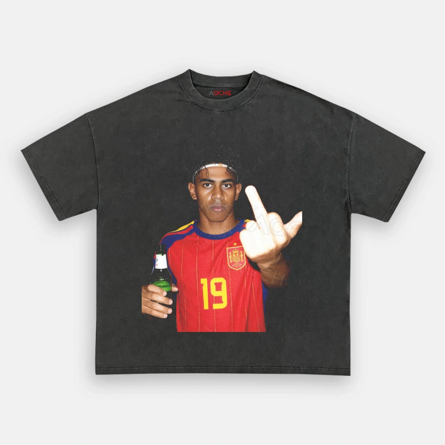 Spain Soccer Style Tee 4 - AQCHIC