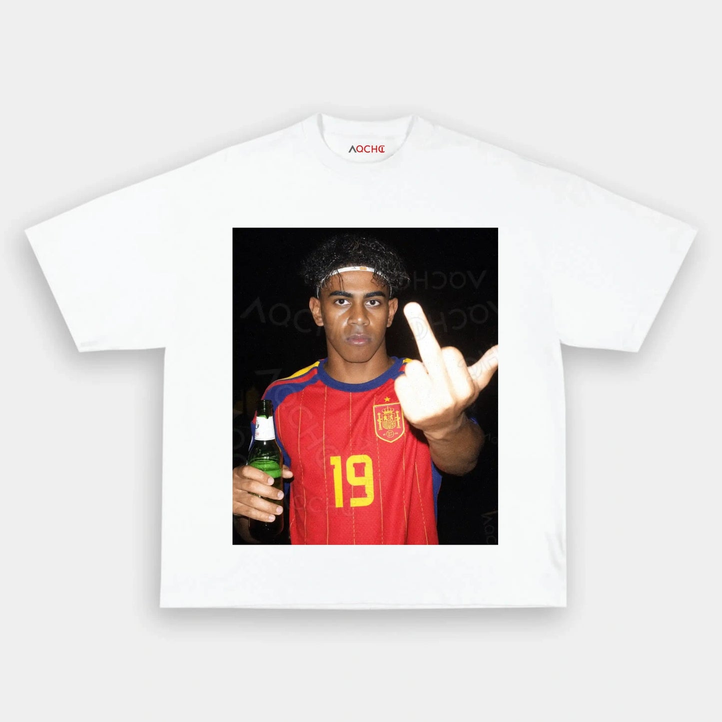 Spain Soccer Style Tee 4 - AQCHIC