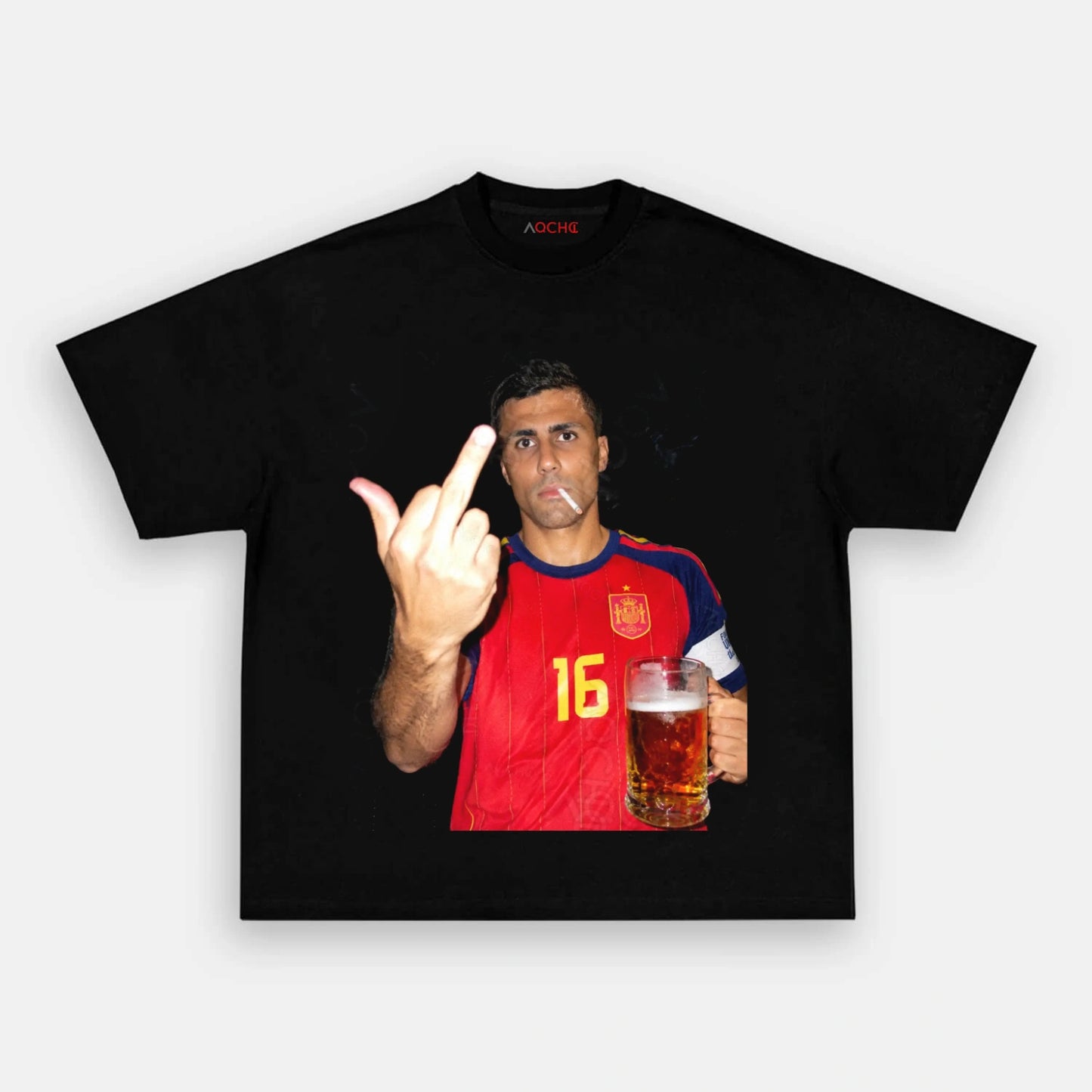 Spain Soccer Style Tee 5 - AQCHIC