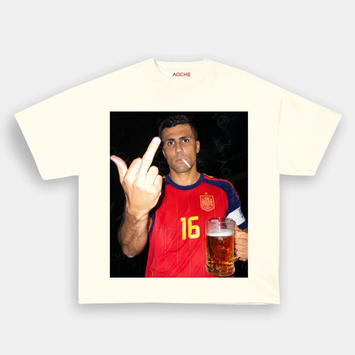 Spain Soccer Style Tee 5 - AQCHIC