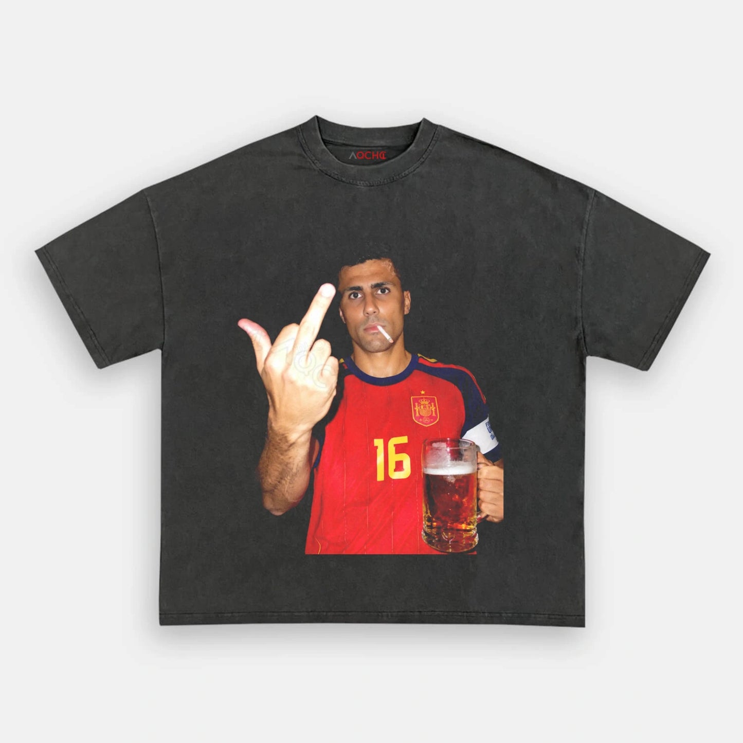 Spain Soccer Style Tee 5 - AQCHIC
