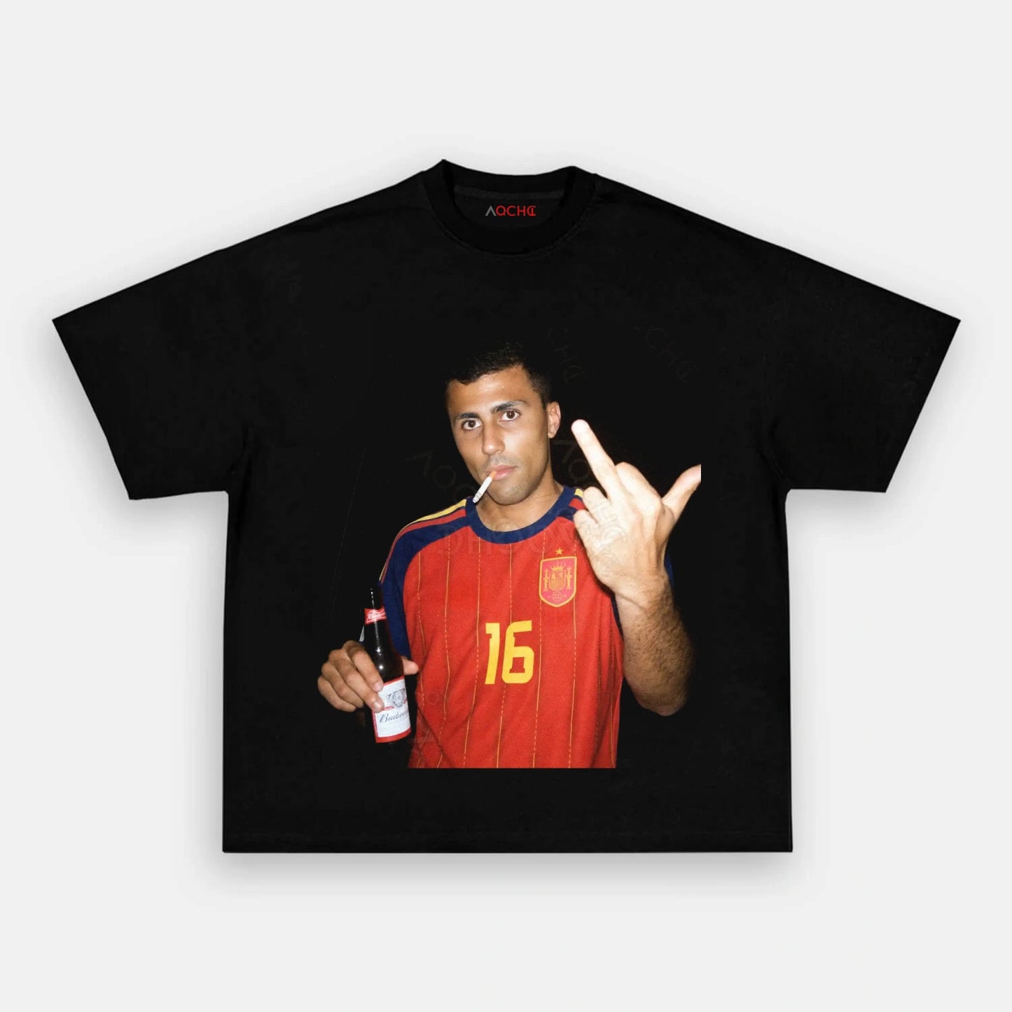 Spain Soccer Style Tee 6 - AQCHIC