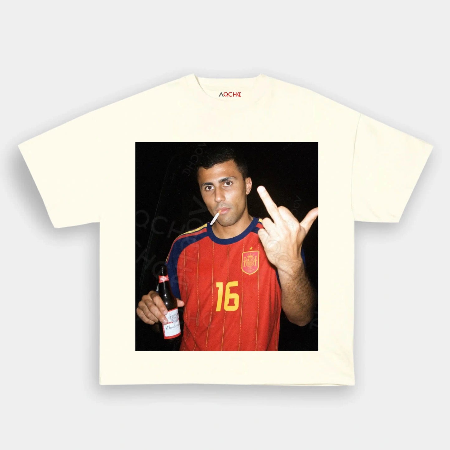 Spain Soccer Style Tee 6 - AQCHIC
