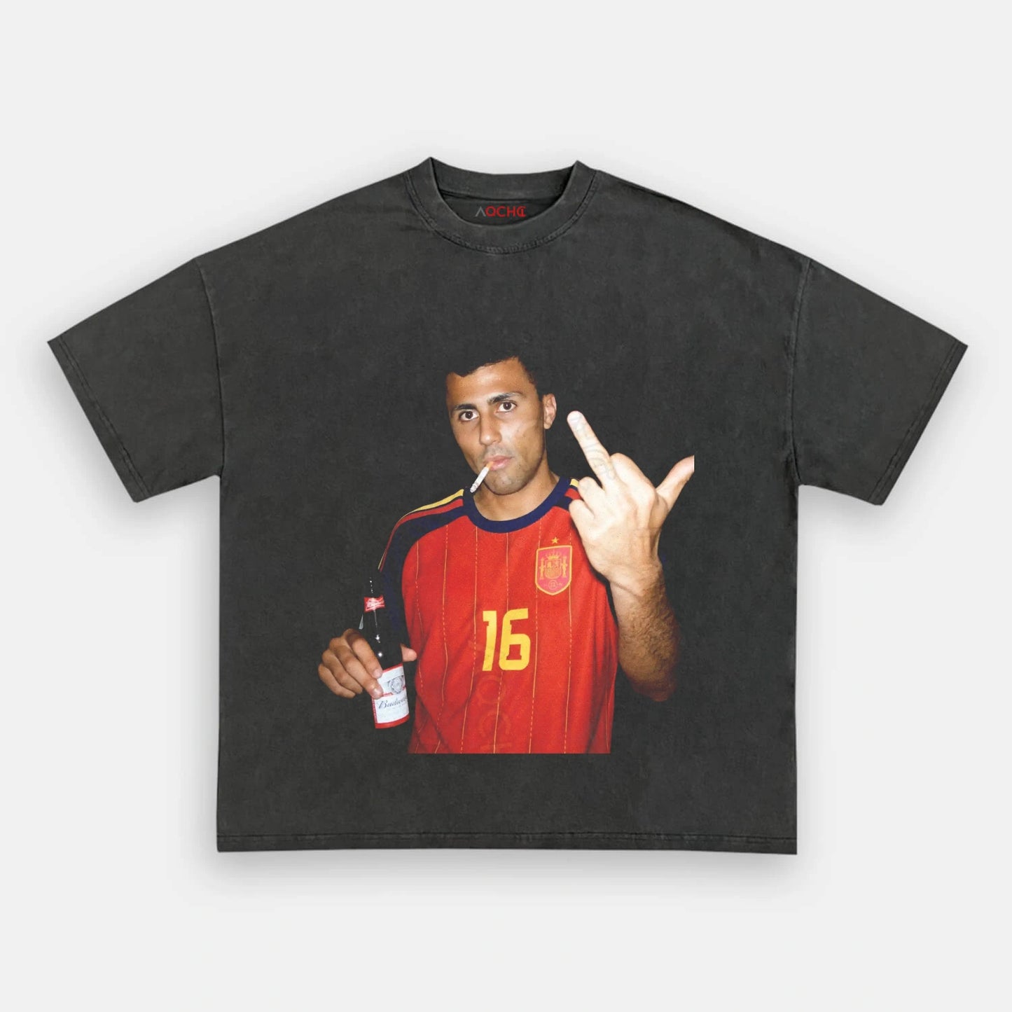 Spain Soccer Style Tee 6 - AQCHIC