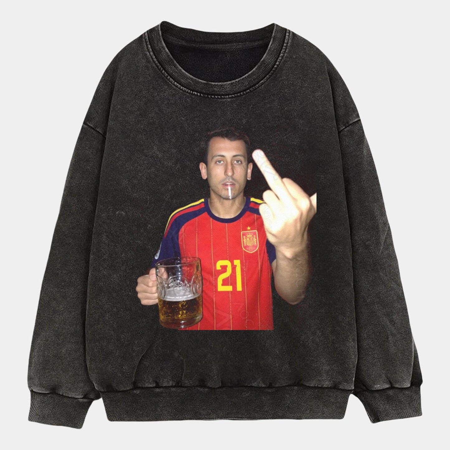 Spain Soccer Style Tee 7 - AQCHIC