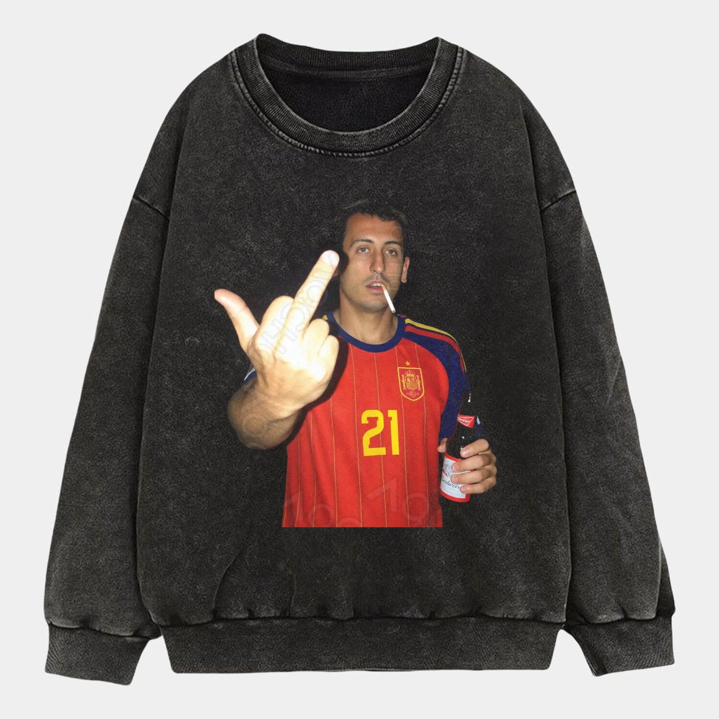 Spain Soccer Style Tee 8 - AQCHIC