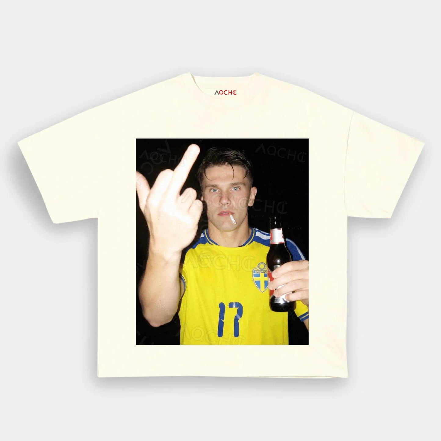 Sweden Football Style Tee 10 - AQCHIC