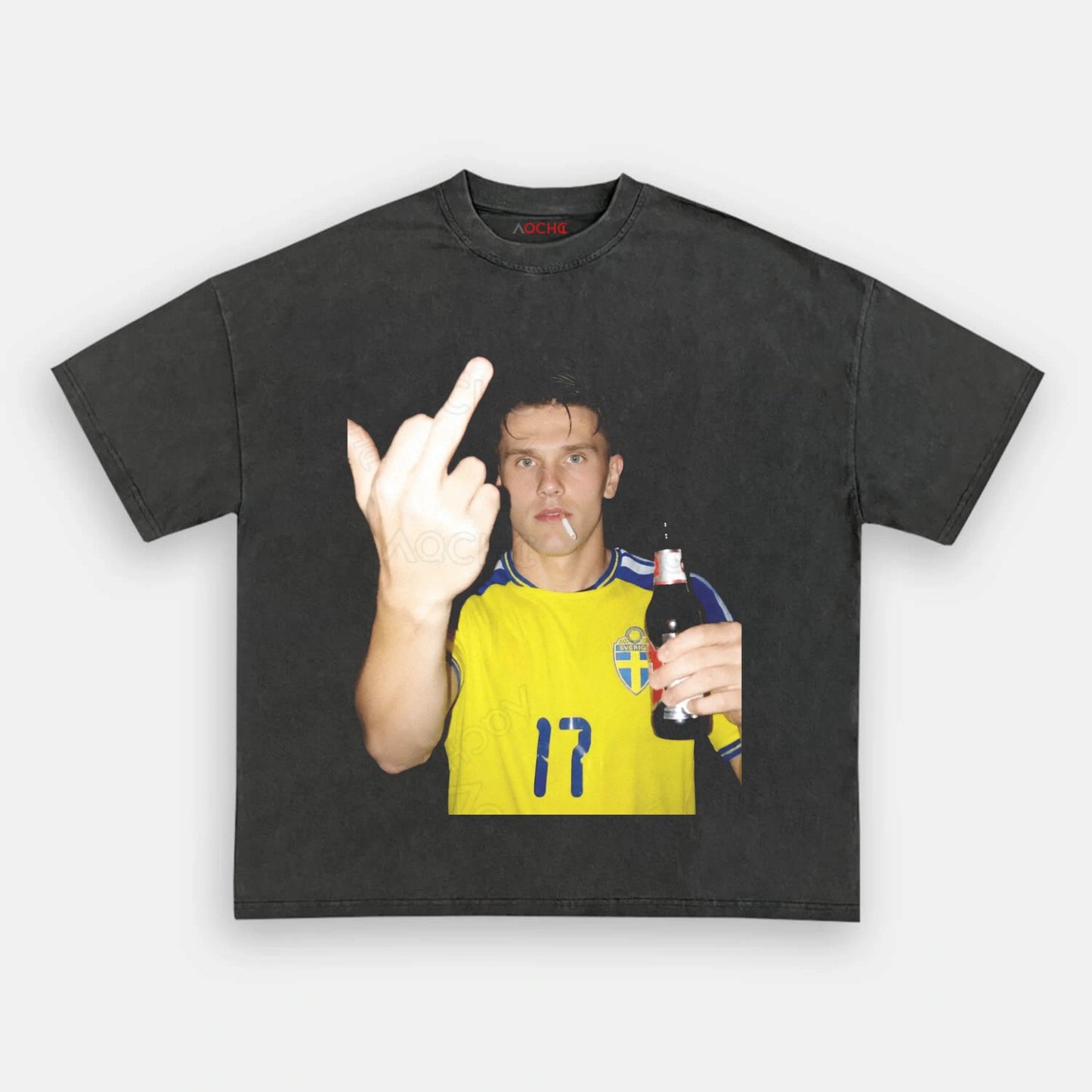 Sweden Football Style Tee 10 - AQCHIC