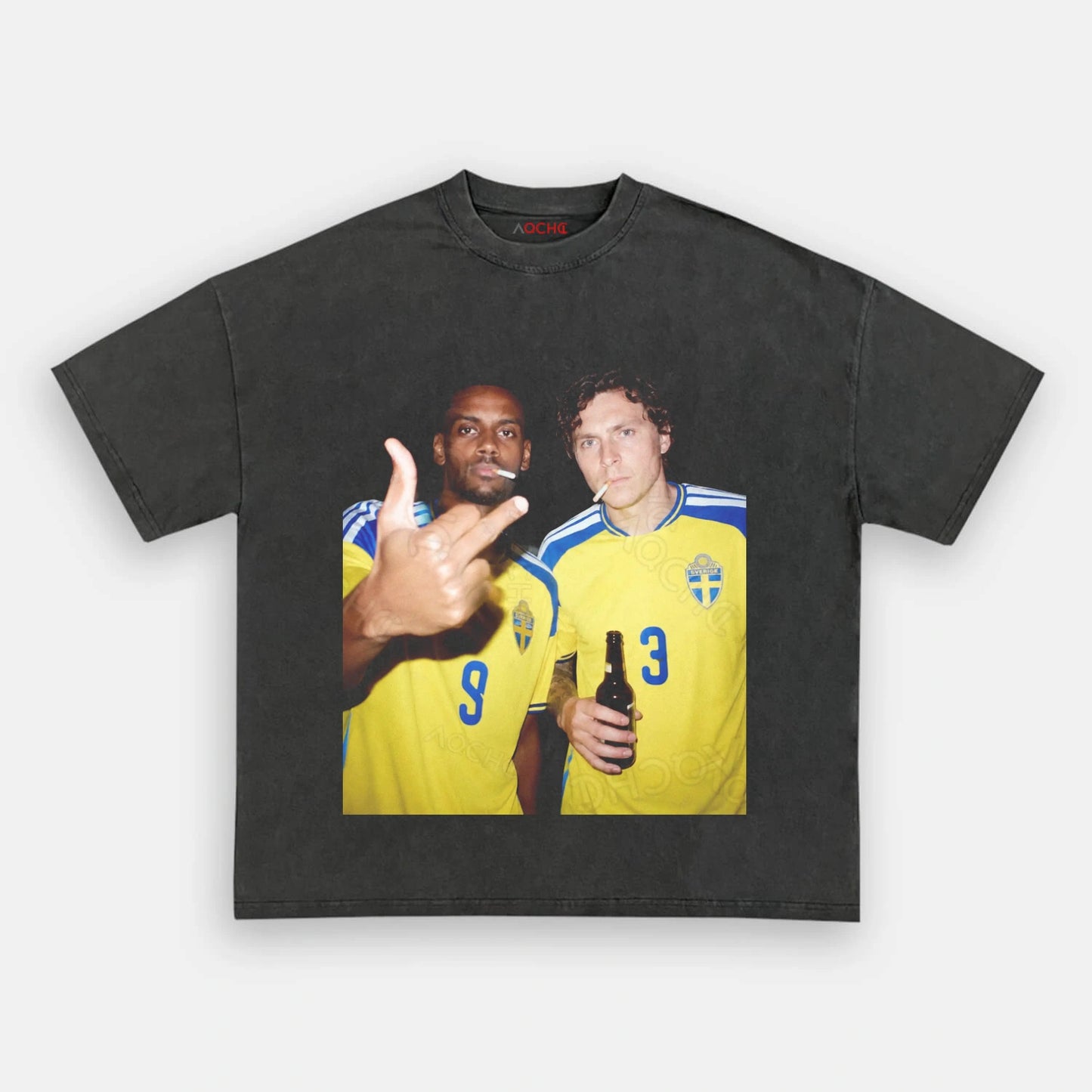 Sweden Football Style Tee 2.1 - AQCHIC