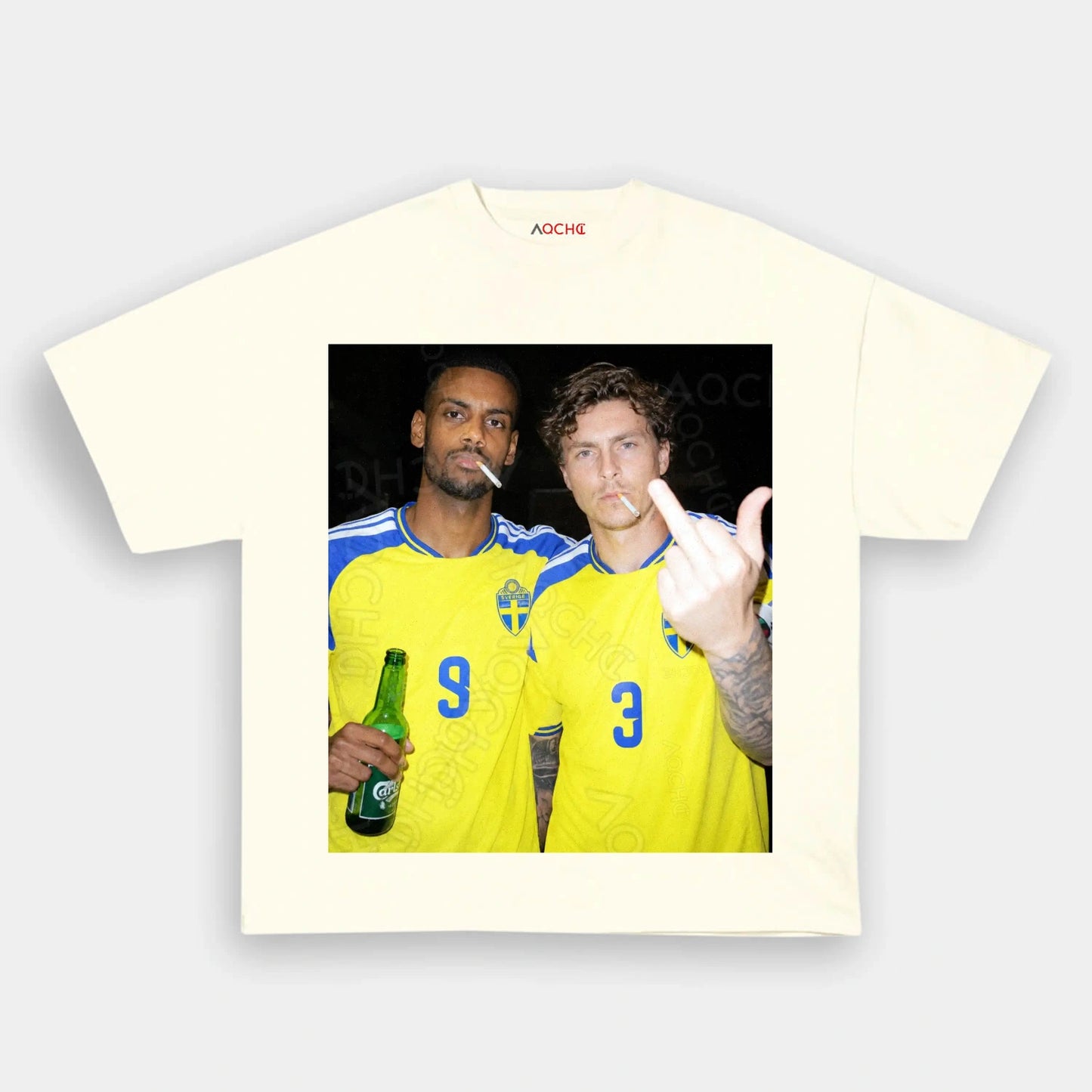 Sweden Football Style Tee 2.2 - AQCHIC