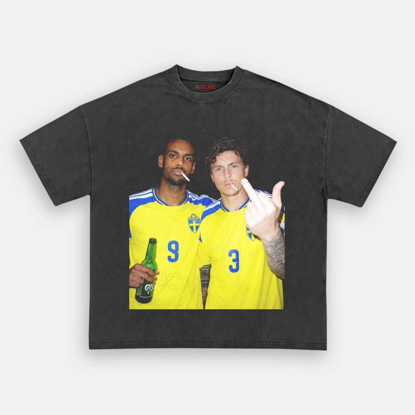 Sweden Football Style Tee 2.2 - AQCHIC