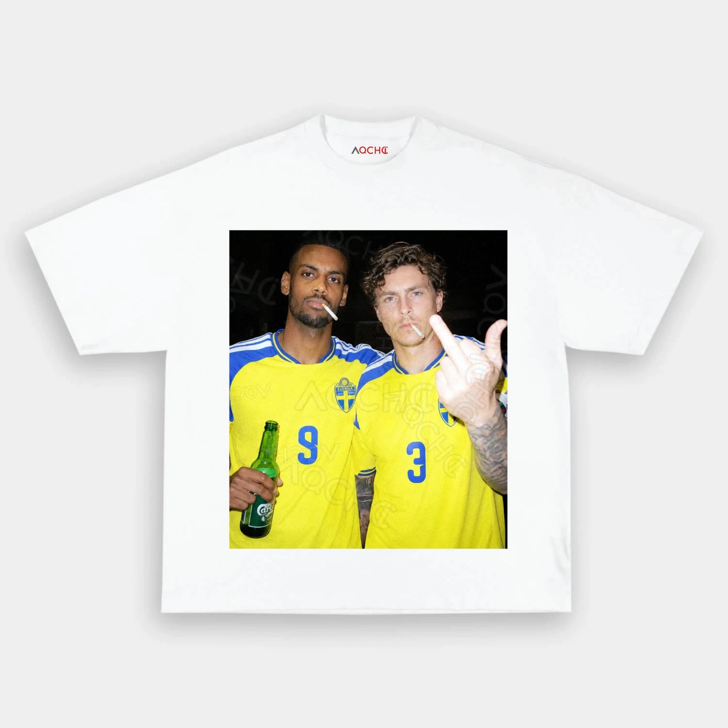 Sweden Football Style Tee 2.2 - AQCHIC