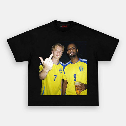 Sweden Football Style Tee 2.3 - AQCHIC