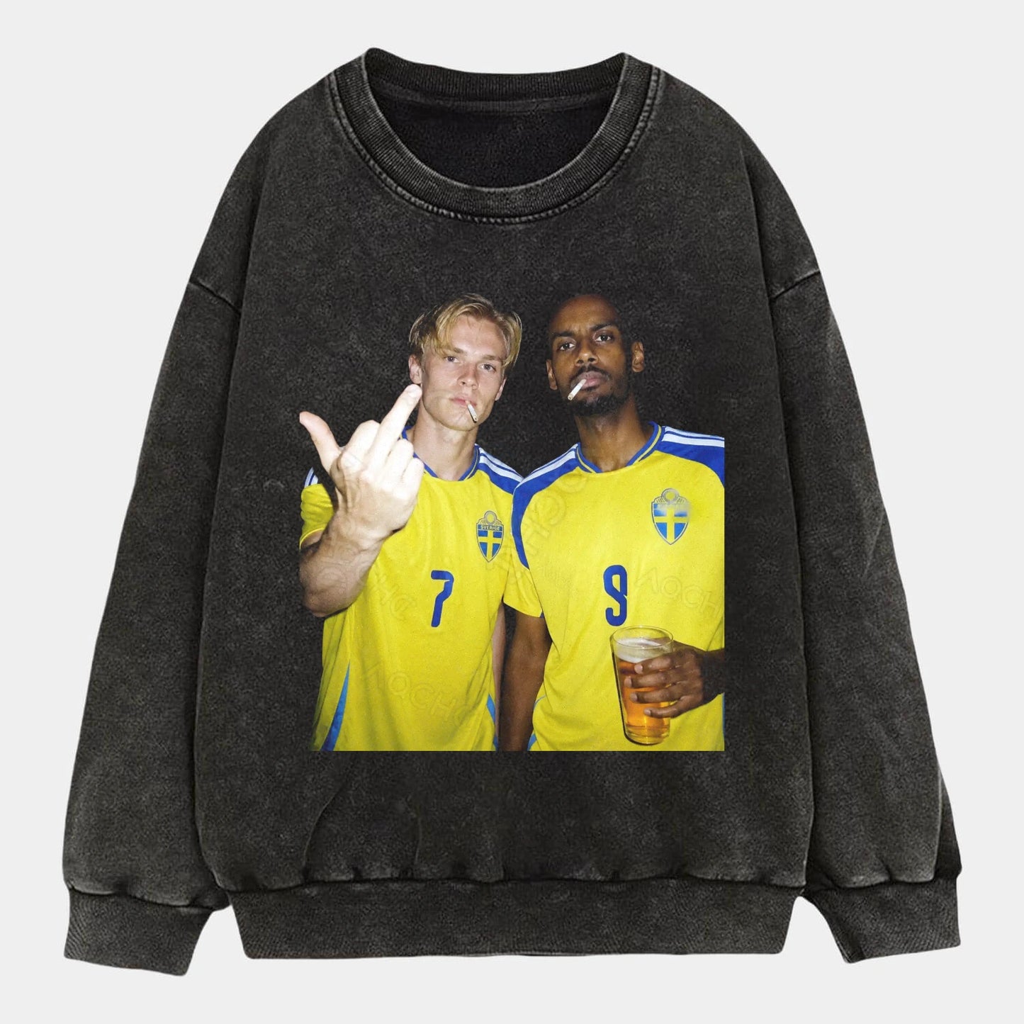 Sweden Football Style Tee 2.3 - AQCHIC