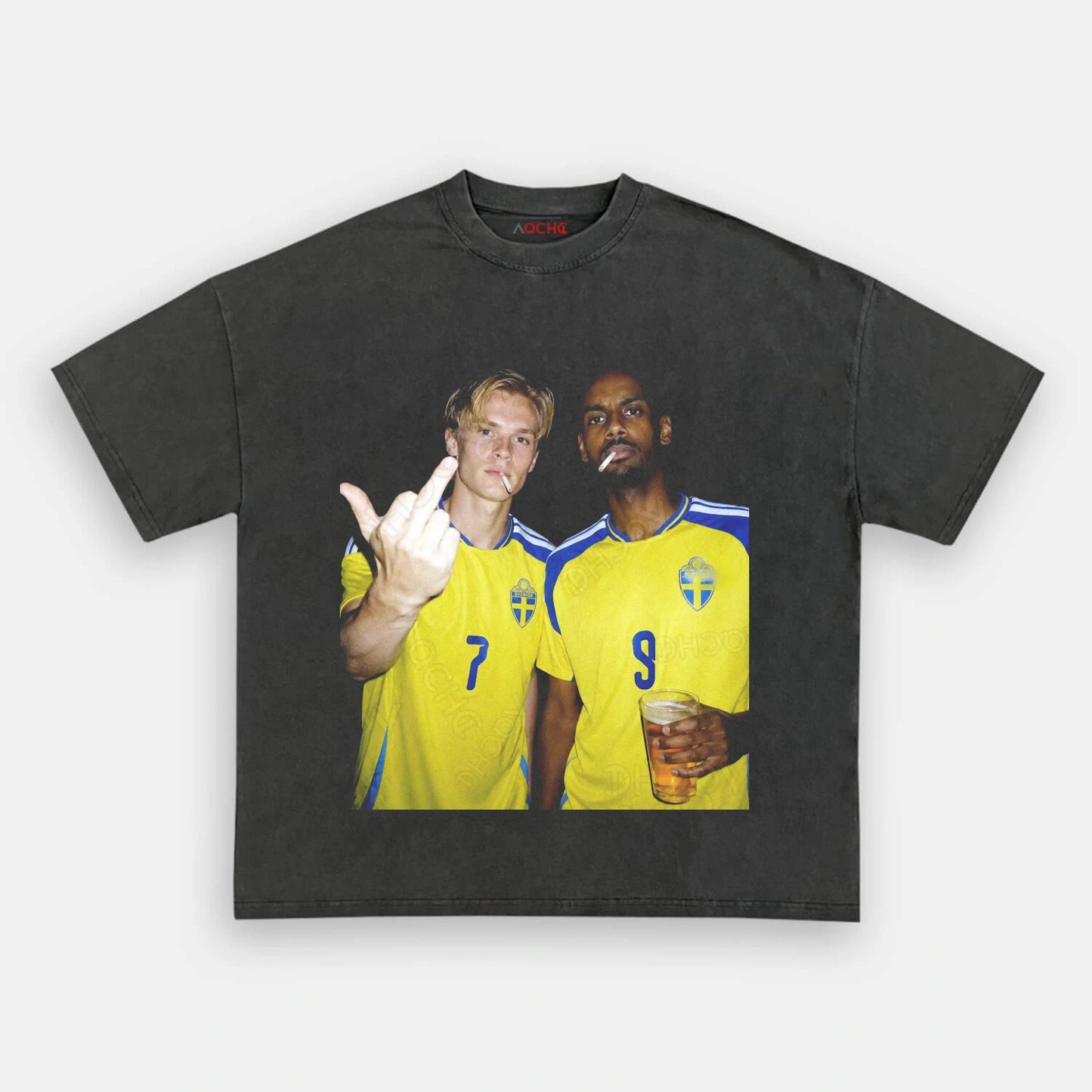 Sweden Football Style Tee 2.3 - AQCHIC