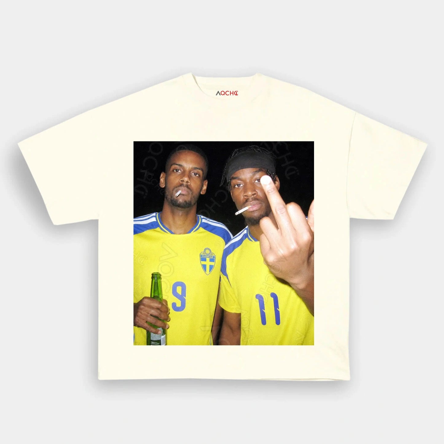 Sweden Football Style Tee 2.5 - AQCHIC