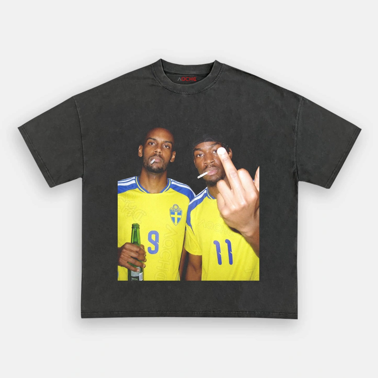 Sweden Football Style Tee 2.5 - AQCHIC