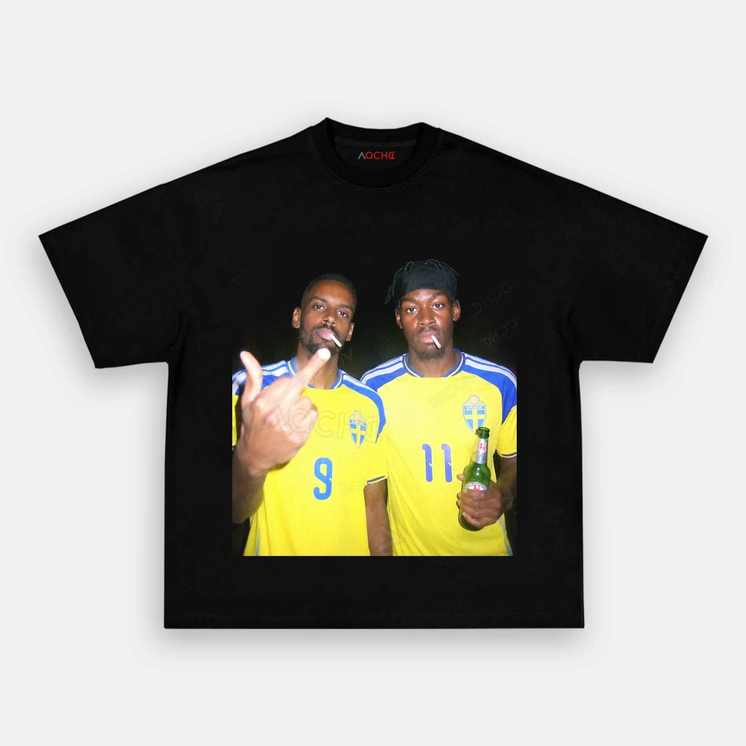 Sweden Football Style Tee 2.6 - AQCHIC
