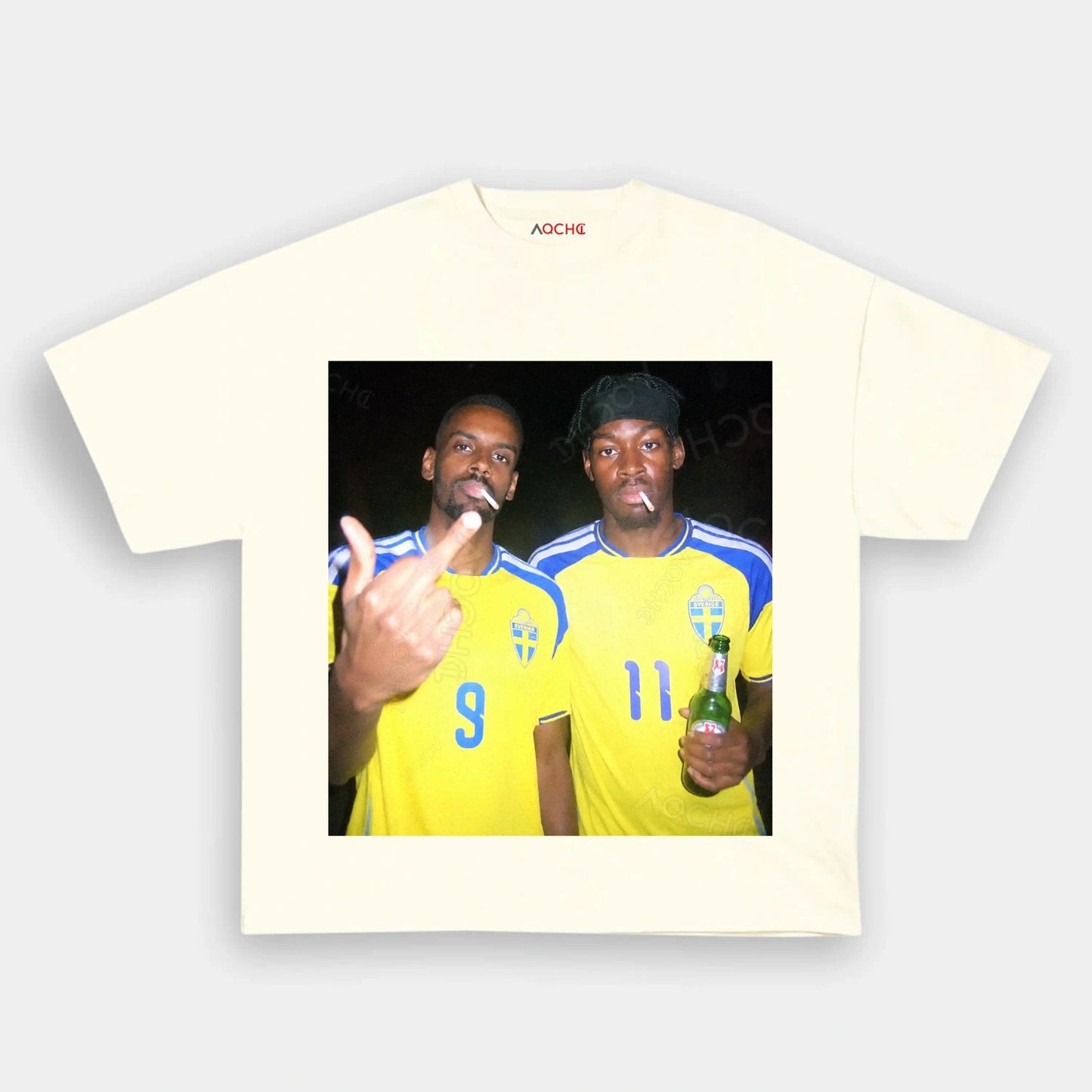 Sweden Football Style Tee 2.6 - AQCHIC