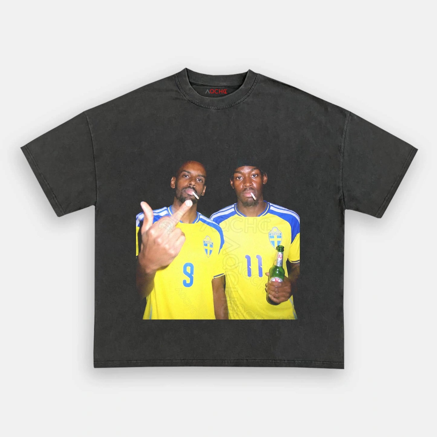 Sweden Football Style Tee 2.6 - AQCHIC