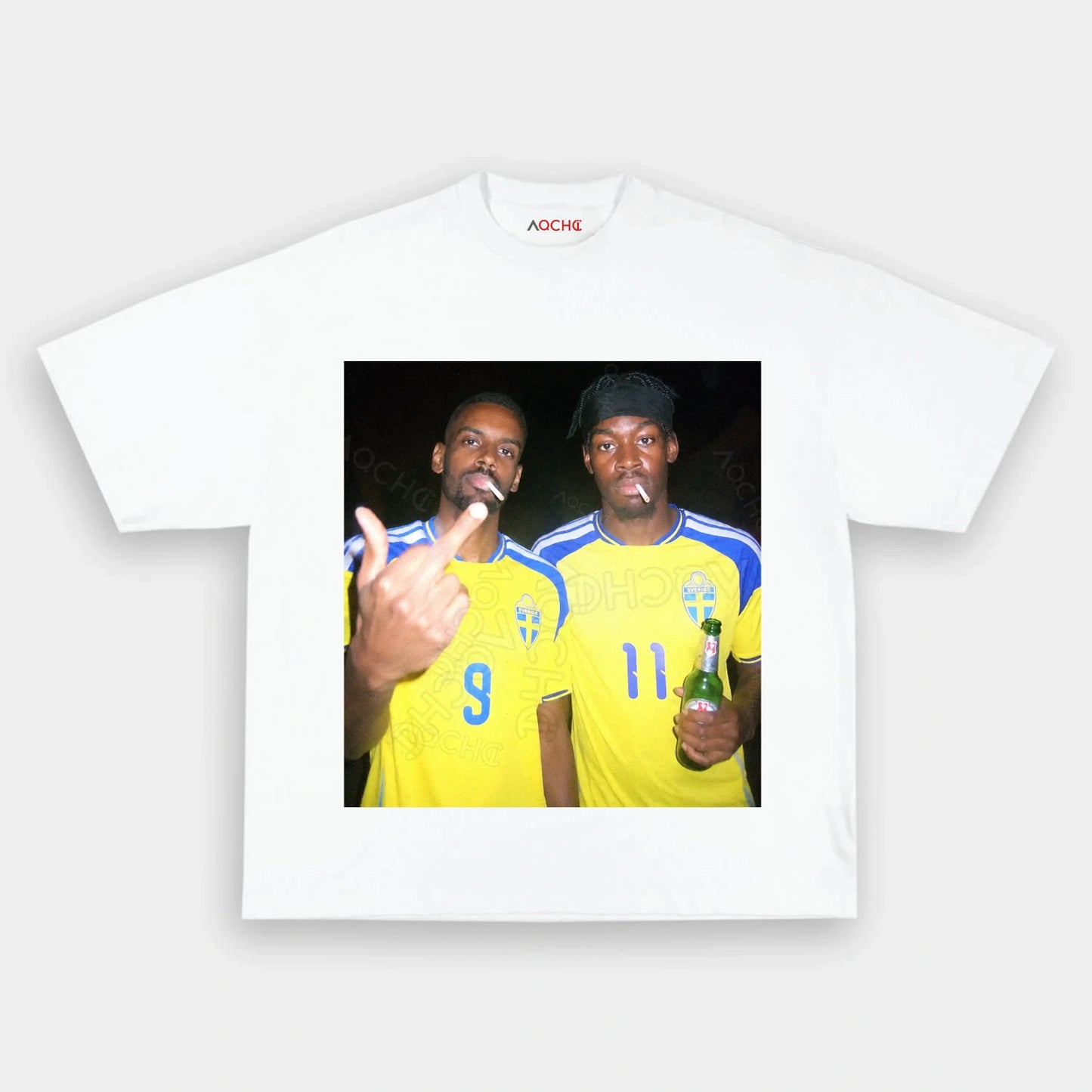 Sweden Football Style Tee 2.6 - AQCHIC