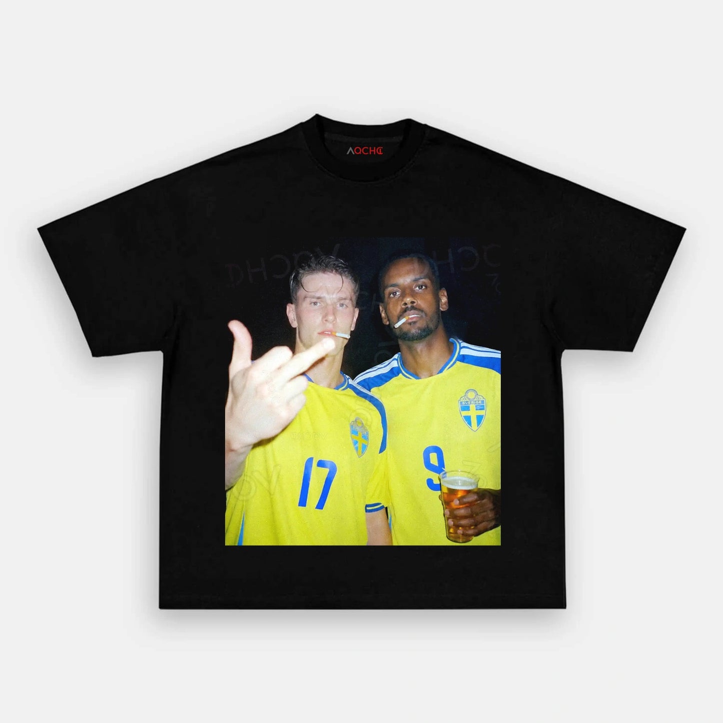 Sweden Football Style Tee 2.7 - AQCHIC