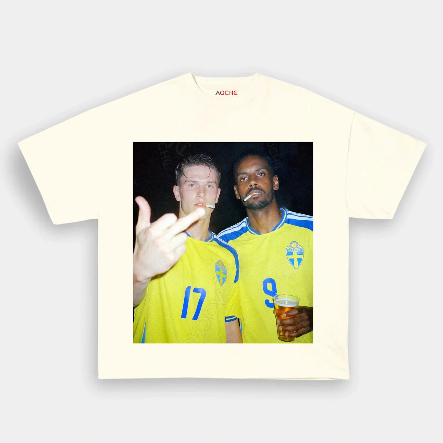 Sweden Football Style Tee 2.7 - AQCHIC