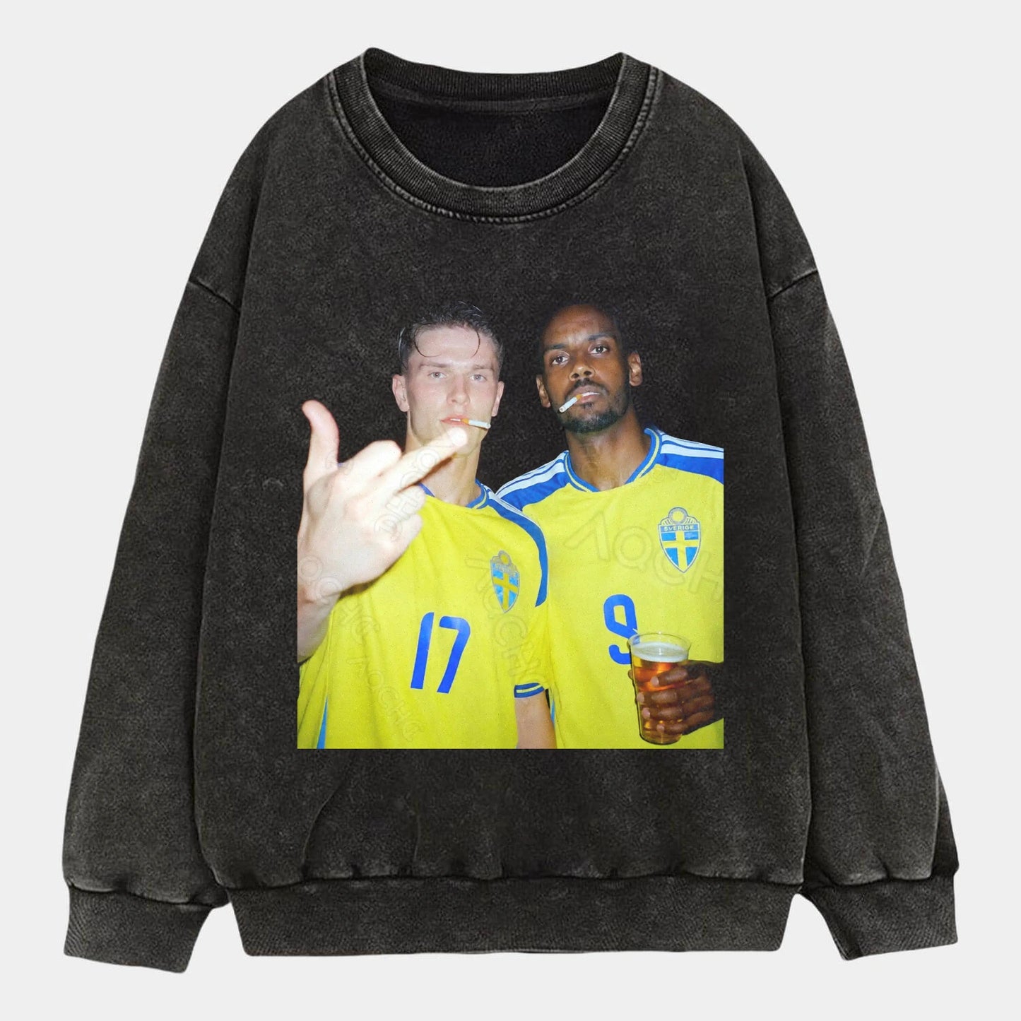 Sweden Football Style Tee 2.7 - AQCHIC