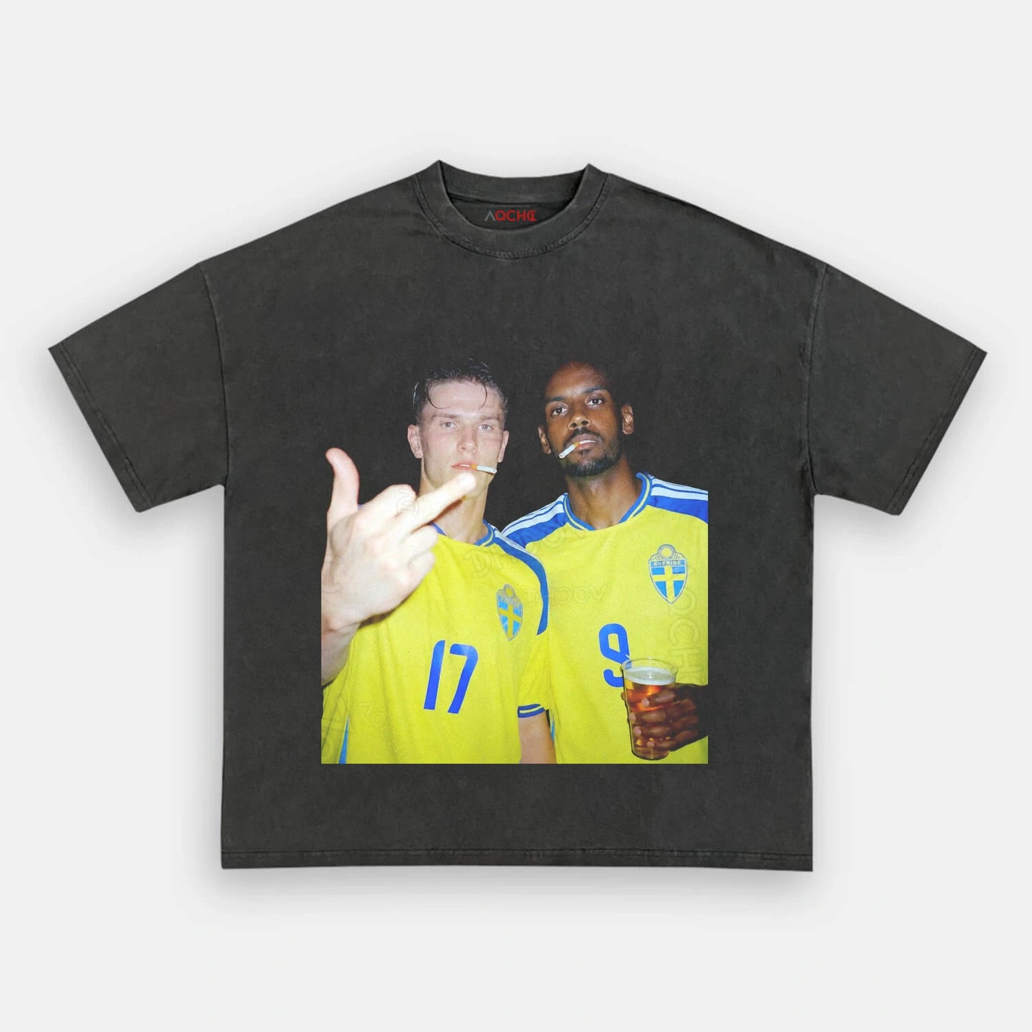 Sweden Football Style Tee 2.7 - AQCHIC