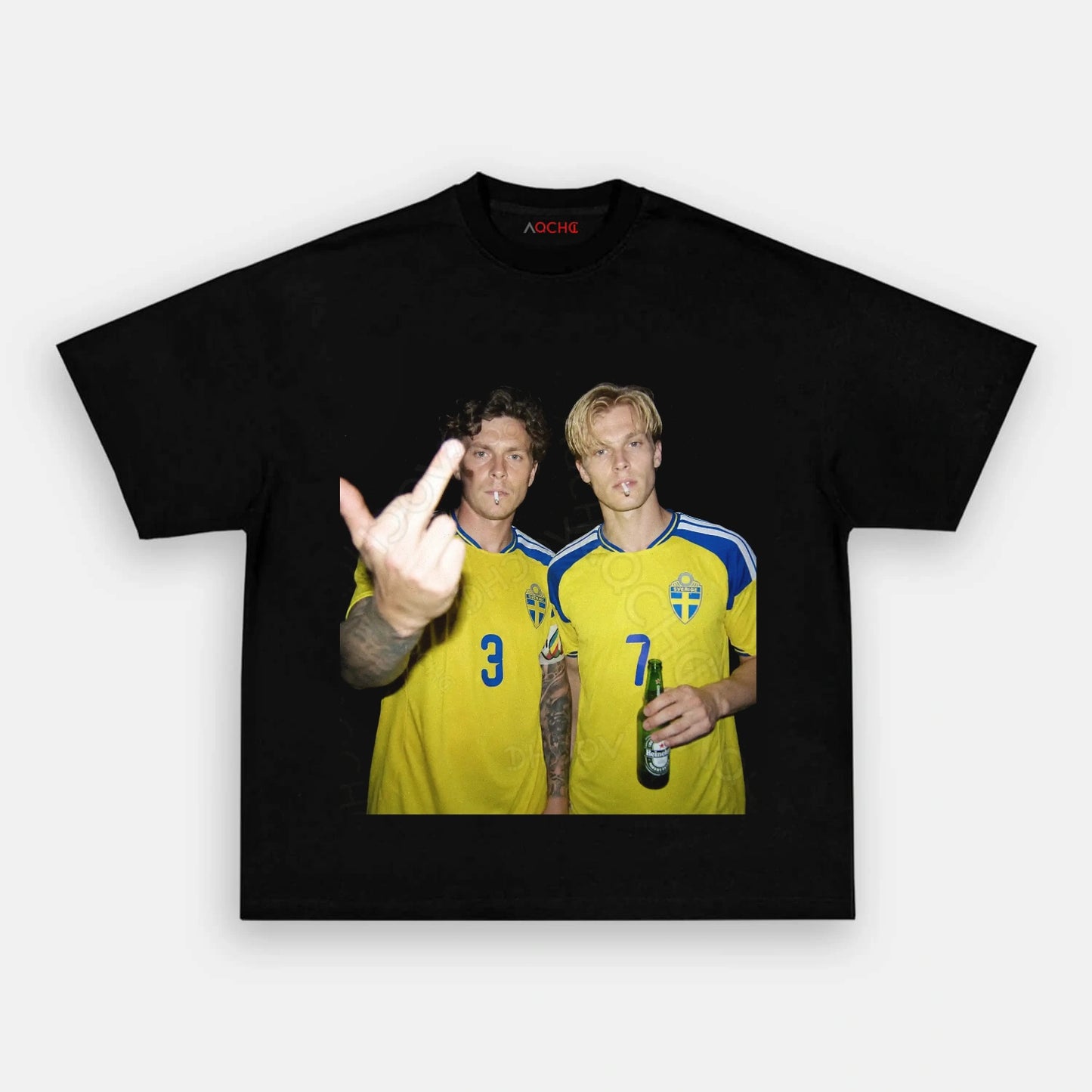Sweden Football Style Tee 2.8 - AQCHIC
