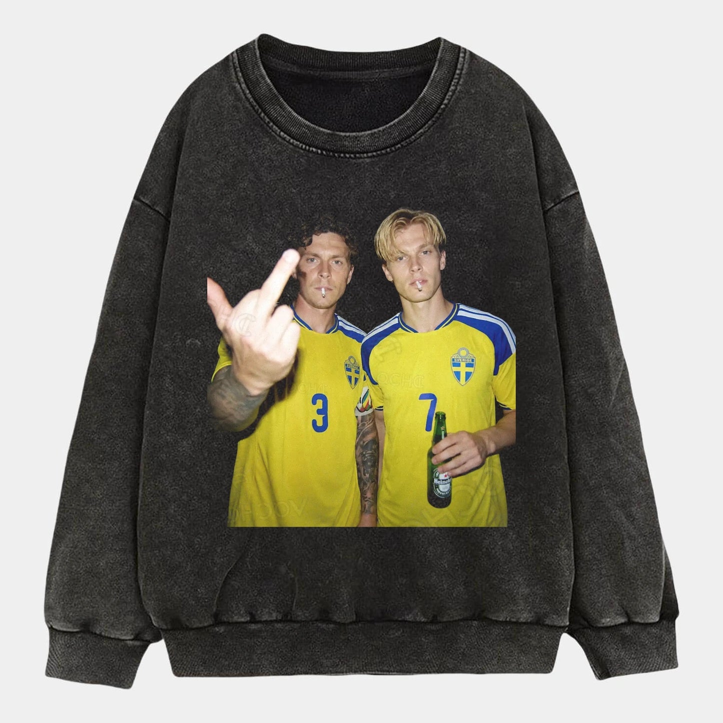 Sweden Football Style Tee 2.8 - AQCHIC