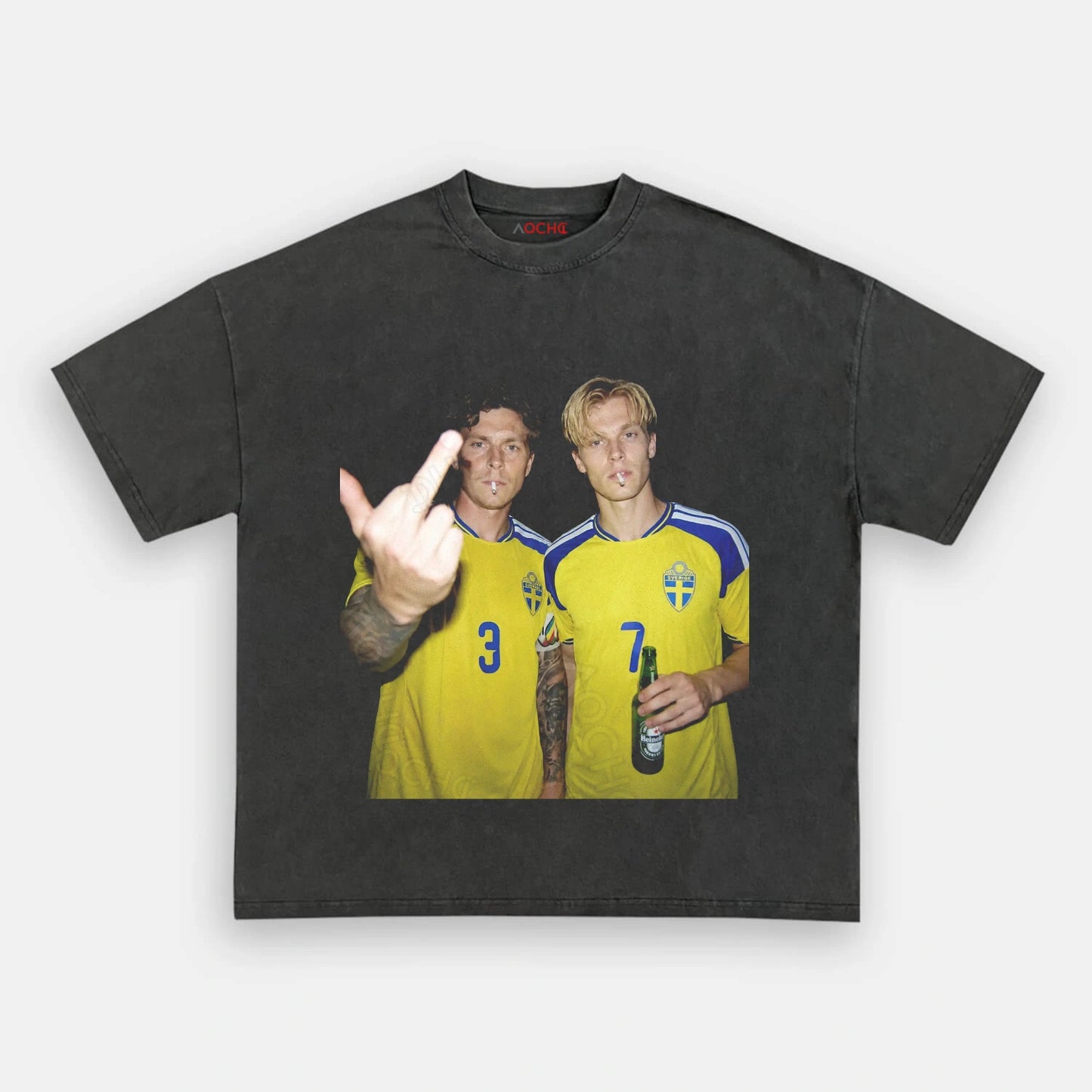 Sweden Football Style Tee 2.8 - AQCHIC