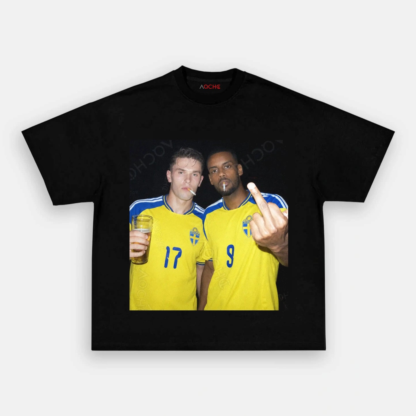 Sweden Football Style Tee 2.9 - AQCHIC