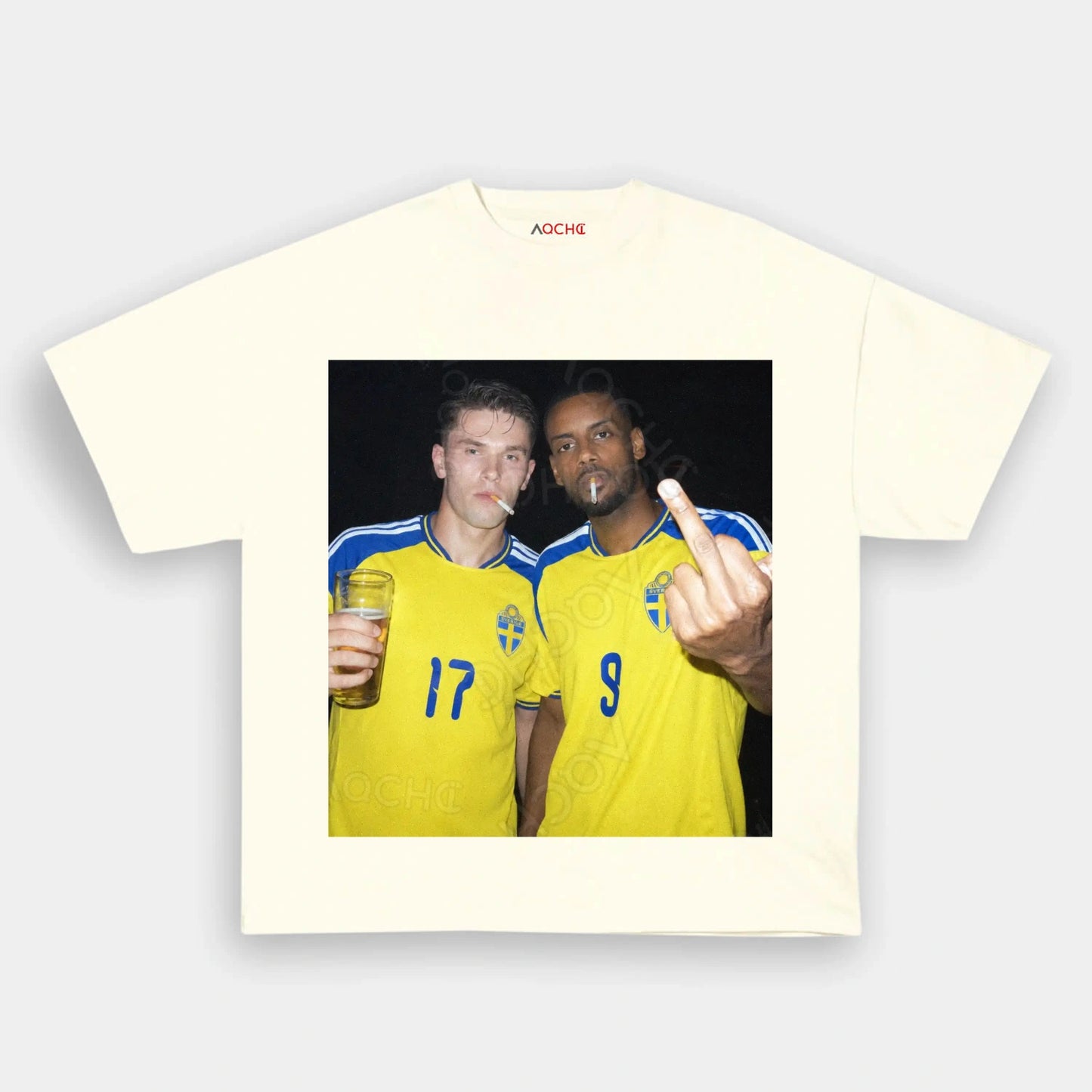 Sweden Football Style Tee 2.9 - AQCHIC