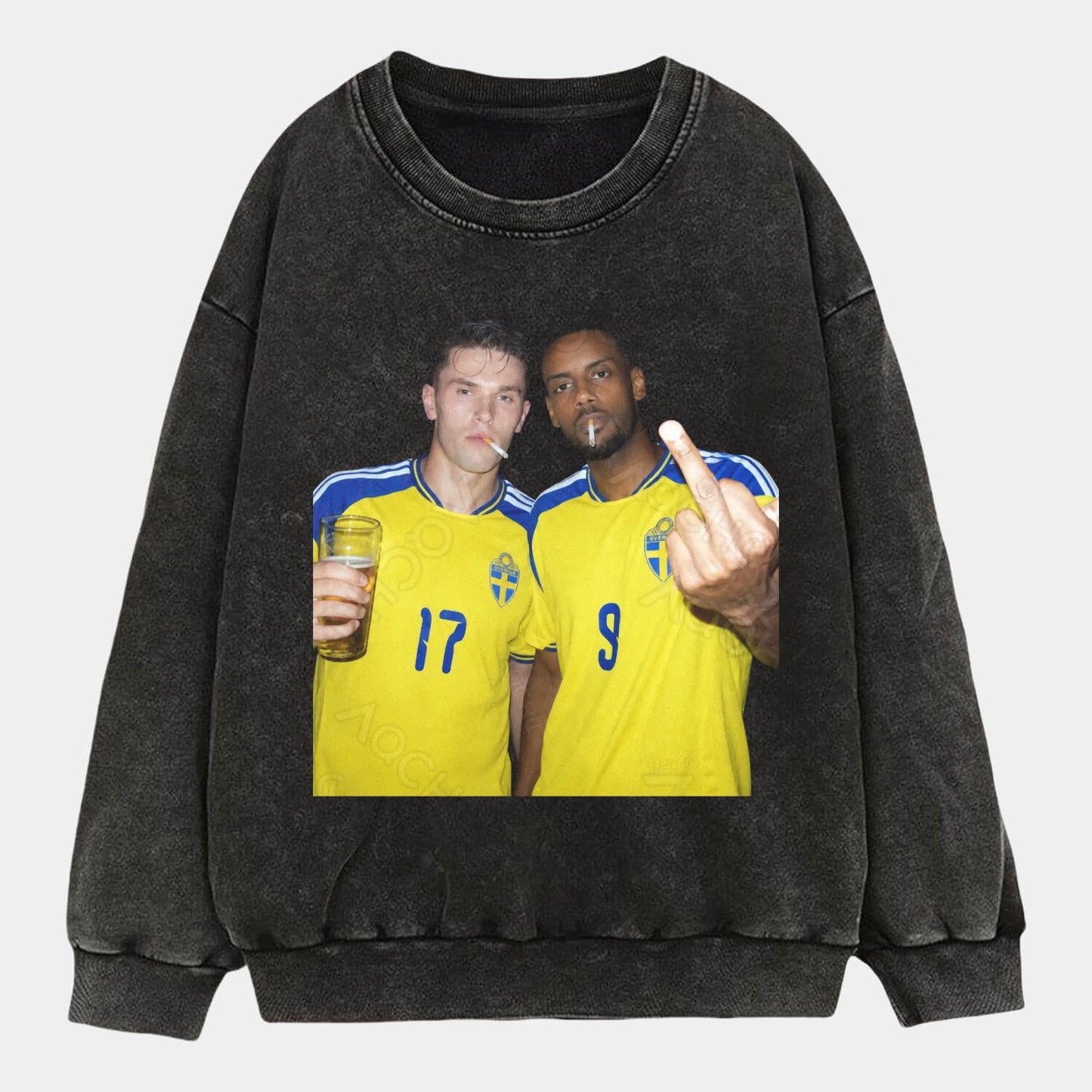 Sweden Football Style Tee 2.9 - AQCHIC