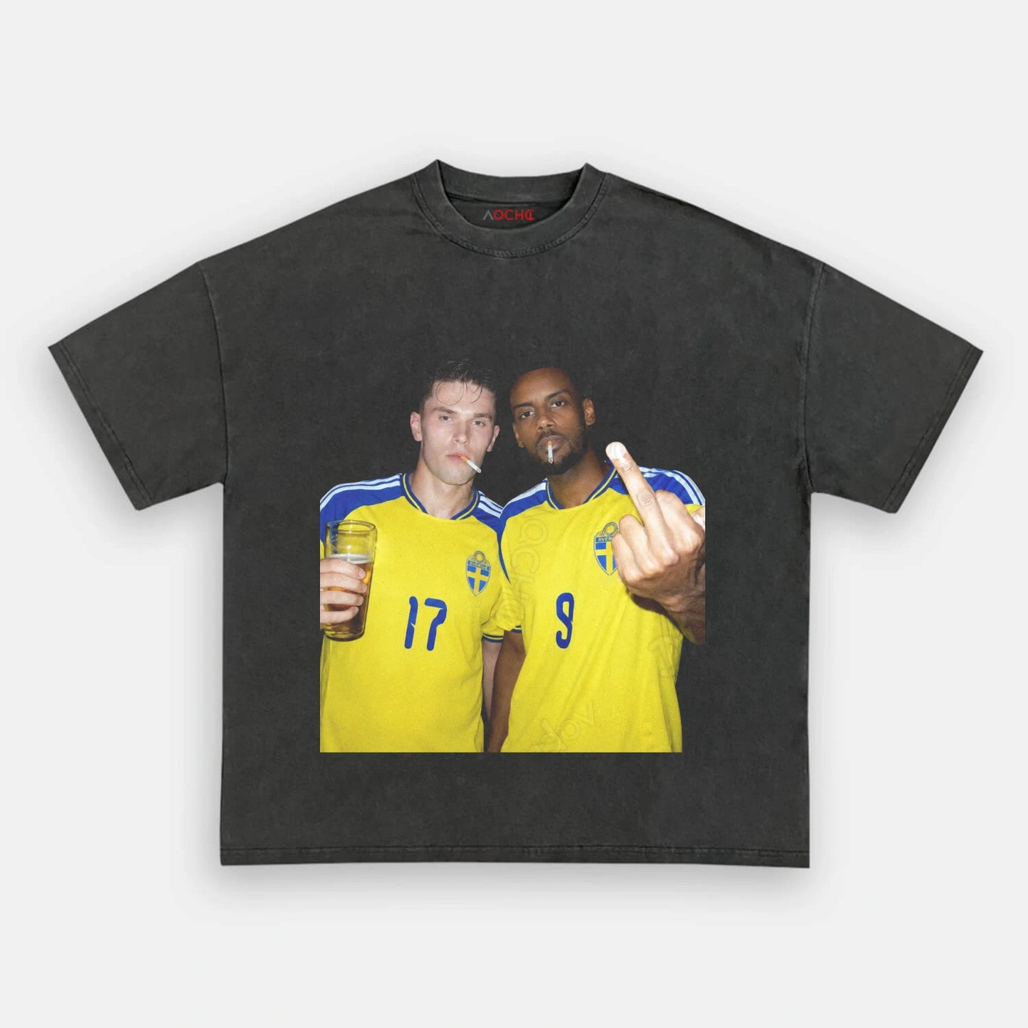 Sweden Football Style Tee 2.9 - AQCHIC