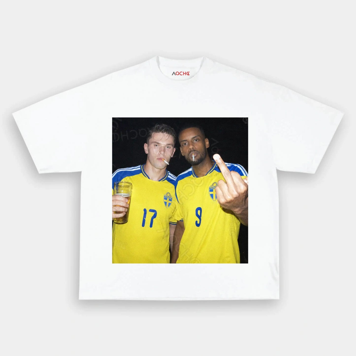 Sweden Football Style Tee 2.9 - AQCHIC