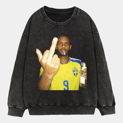 Sweden Football Style Tee 2 - AQCHIC