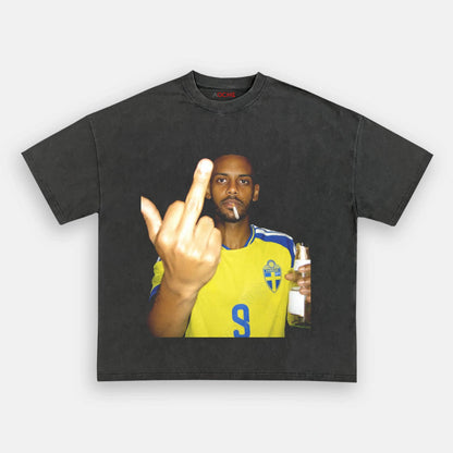 Sweden Football Style Tee 2 - AQCHIC