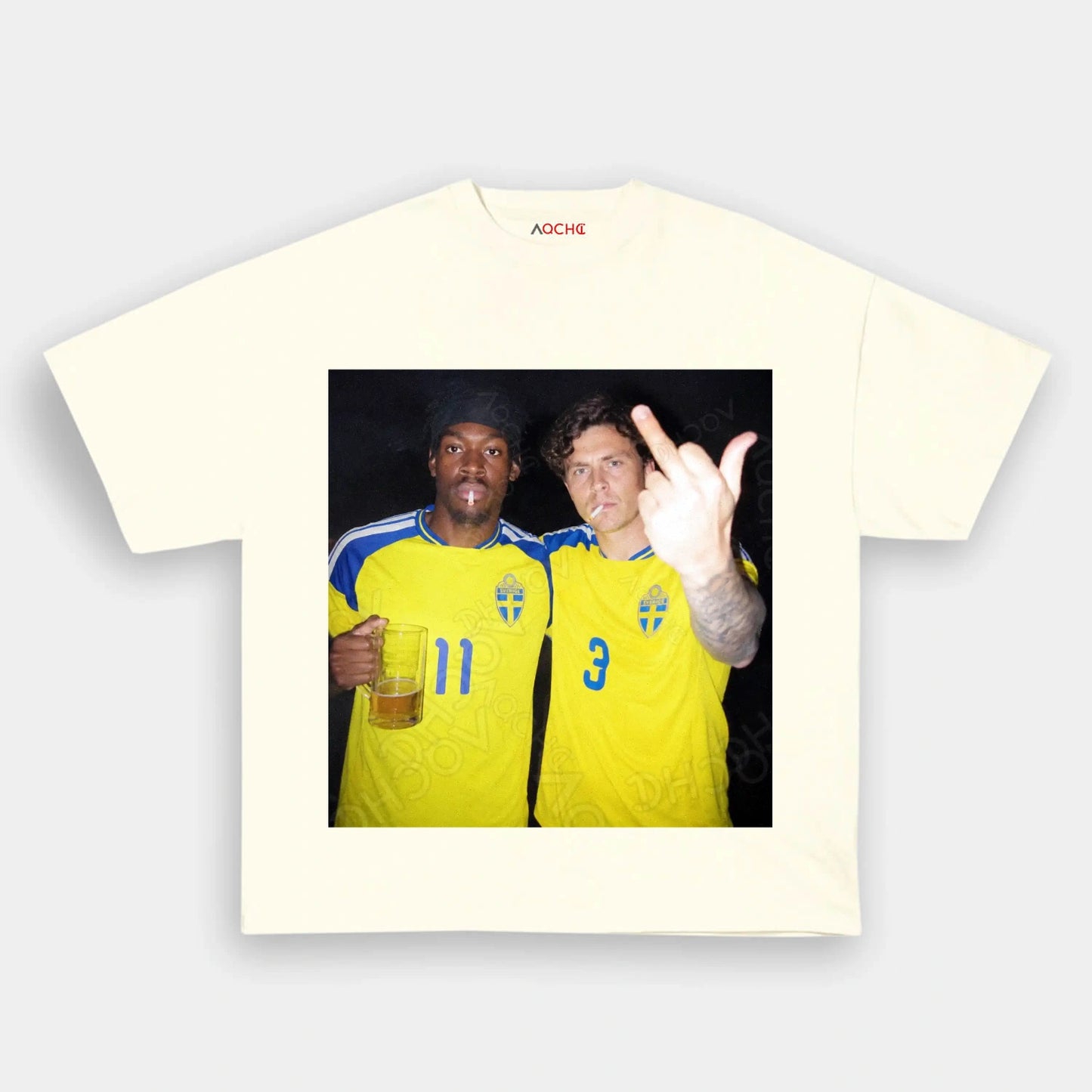 Sweden Football Style Tee 3.1 - AQCHIC