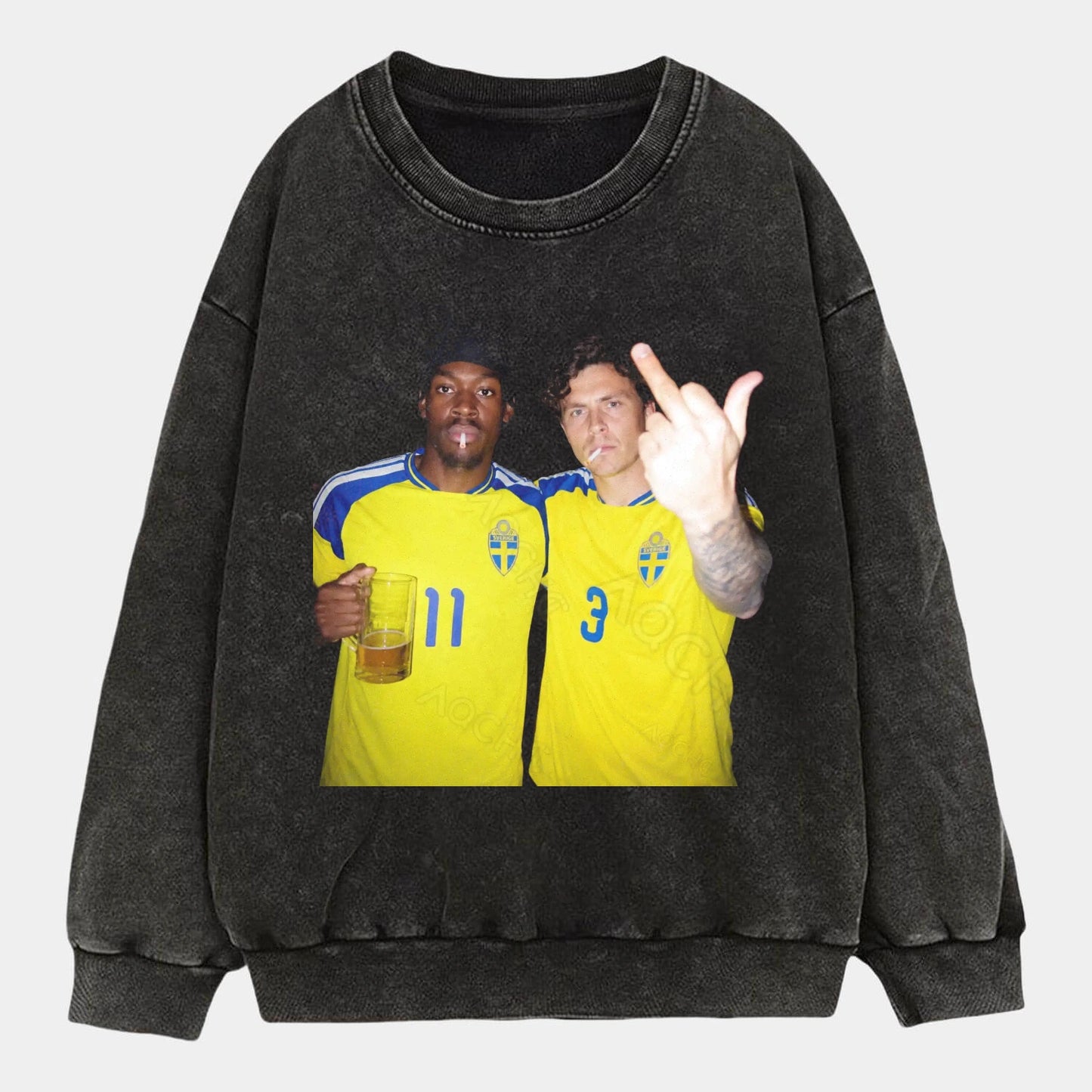 Sweden Football Style Tee 3.1 - AQCHIC